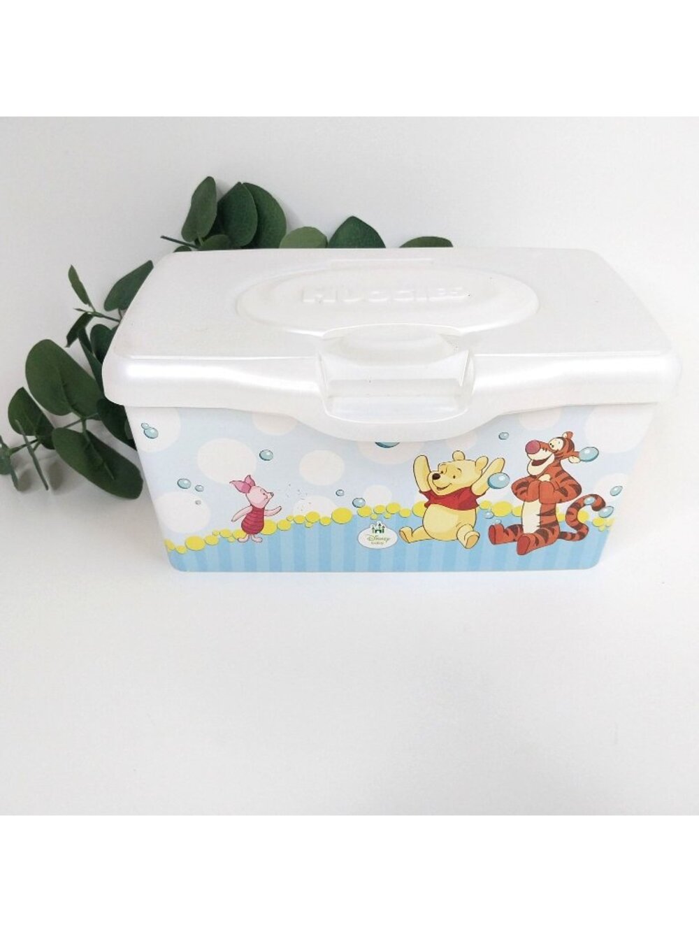 Huggies Wipes Empty Container Box Winnie the Pooh Piglet Tigger Disney Baby